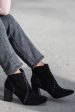 Lindsey Studded Booties in Black For Cheap