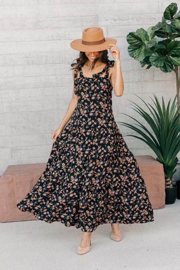 Desert Wildflower Maxi Dress Fashion