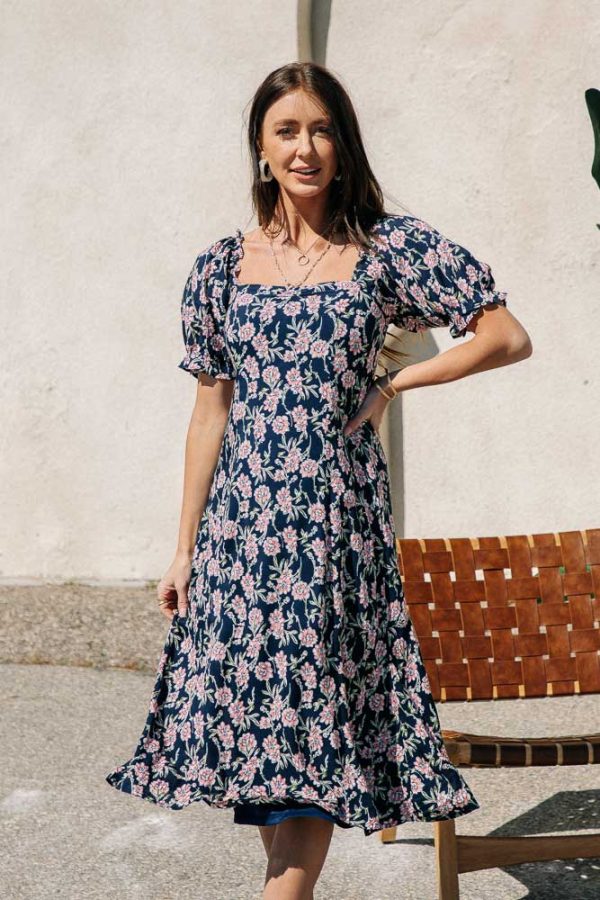 Amy Floral Dress For Cheap