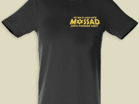 Mossad T-shirt -BLACK Online now