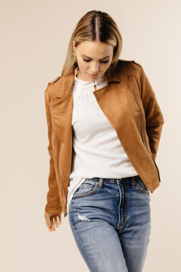 Jack by BB Dakota Jacket in Camel Online now