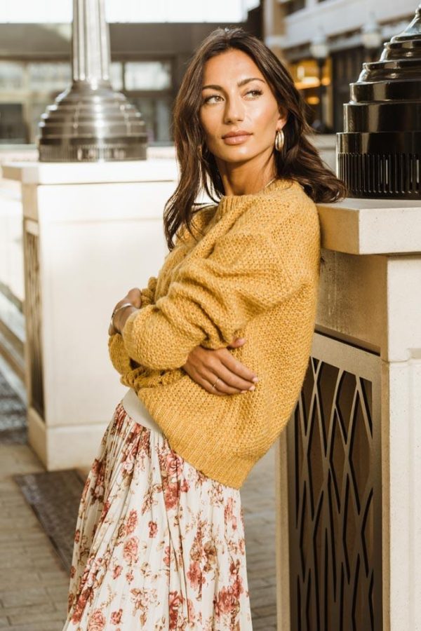 Andi Cable Knit Sweater Fashion