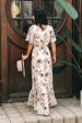 Tuscany Floral Maxi Dress Hot on Sale