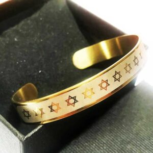 A fashion bracelet made of Star of David For Discount