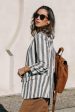 Elisa Striped Blazer For Cheap