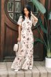 Tuscany Floral Maxi Dress Hot on Sale