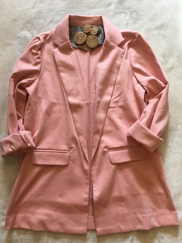 Blush blazer Cheap