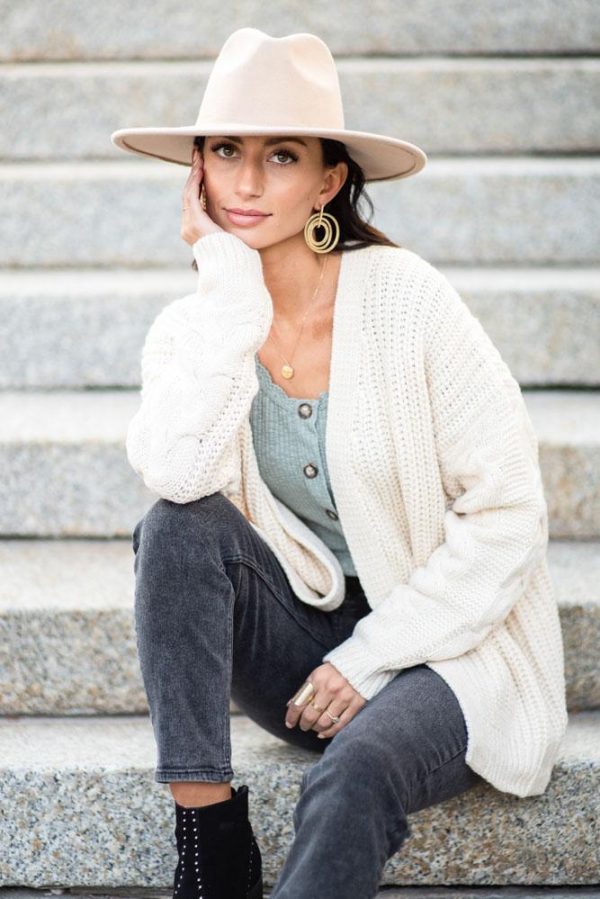 Gretchen Knit Boyfriend Cardigan Online Sale