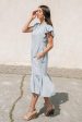 Tiered Midi Dress with Ruffle Detail Supply