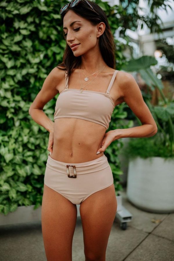 Gwen High Waist Bikini Bottoms- FINAL SALE Supply