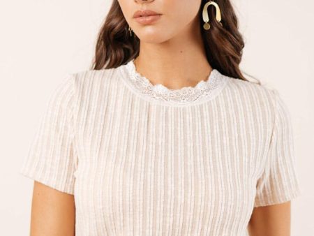 Celia Lace Detail Top Fashion