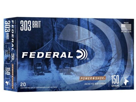 FEDERAL 303 BRITISH 150grn Supply