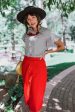 Little Lady Red Midi Skirt Online Hot Sale