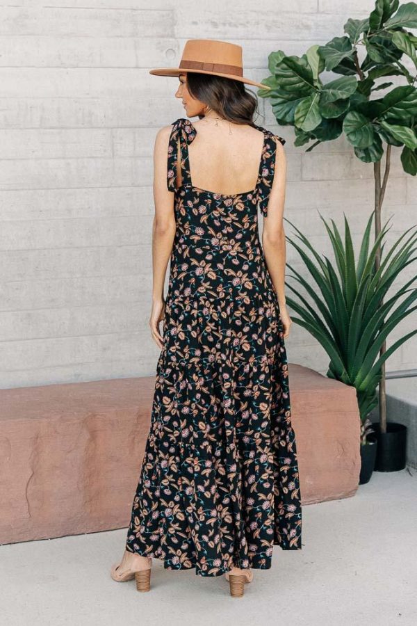 Desert Wildflower Maxi Dress Fashion