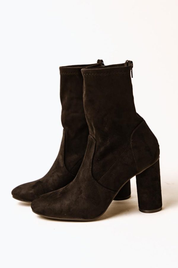 Ella Ankle Boots in Black Supply