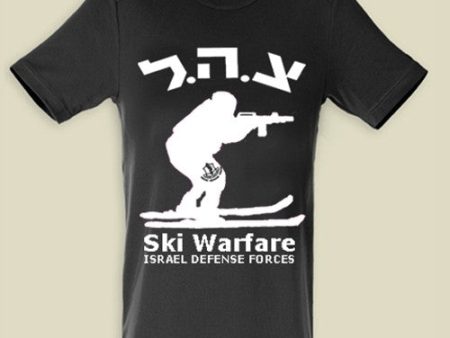 Israel Army Ski Warfare Original T shirt For Cheap