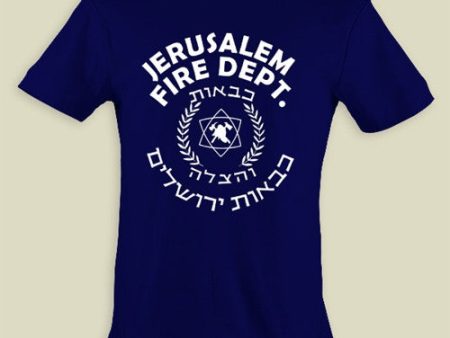 Jerusalem Fire Department Original T shirt Hot on Sale