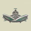 DABUR - Battle Ship Insignia For Sale