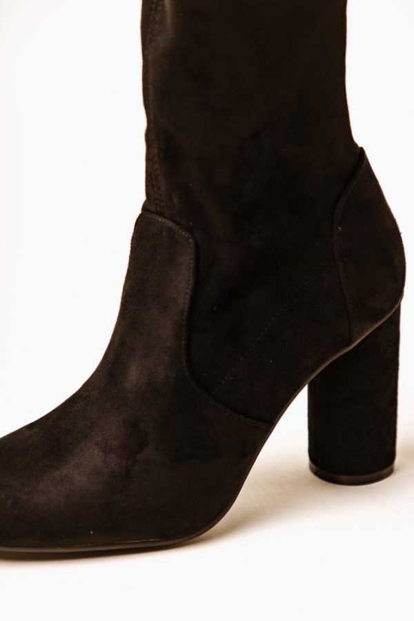 Ella Ankle Boots in Black Supply