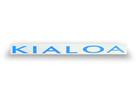 Stretched KIALOA Logo Vinyl Stickers Online now