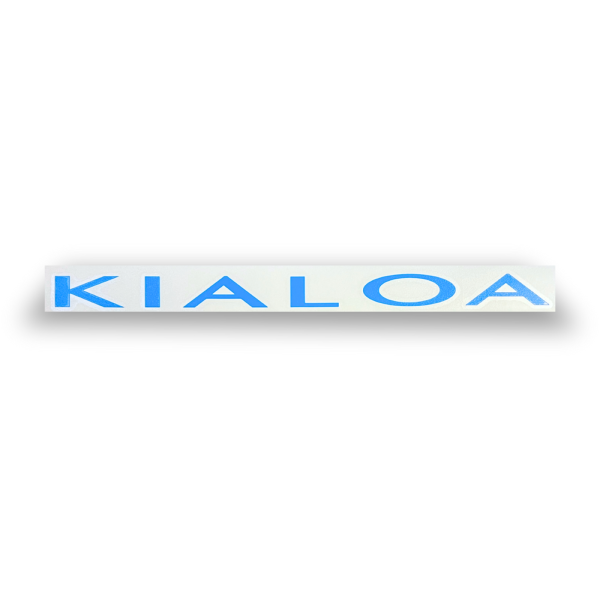 Stretched KIALOA Logo Vinyl Stickers Online now