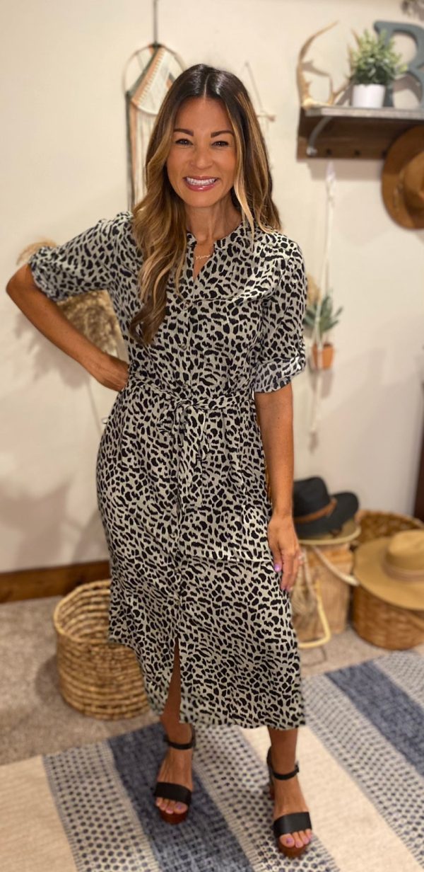 Mazzy spotted print dress Fashion