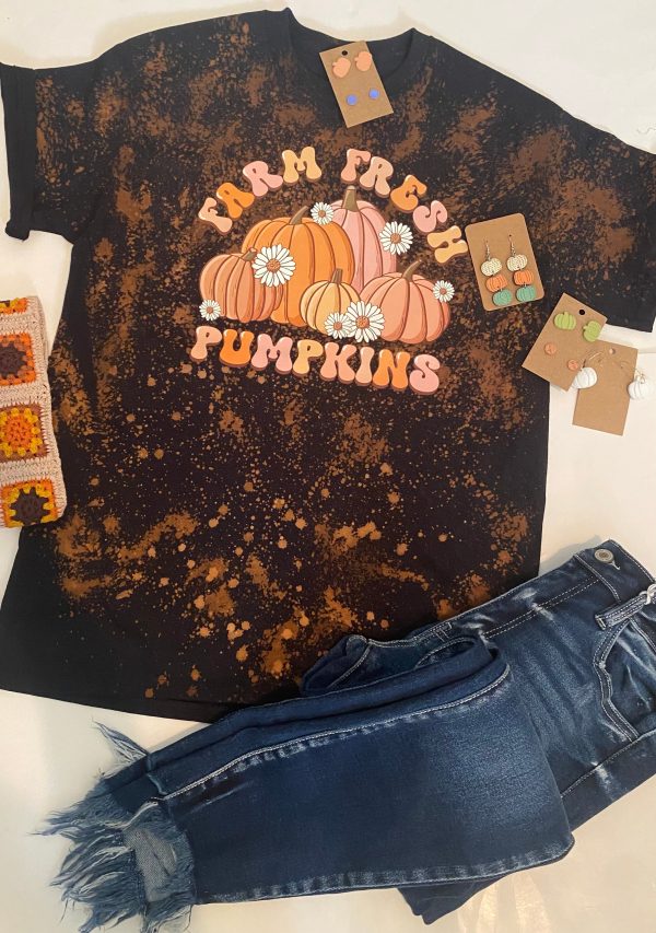 Farm fresh pumpkins shirt  fall shirts For Discount