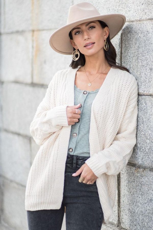 Gretchen Knit Boyfriend Cardigan Online Sale