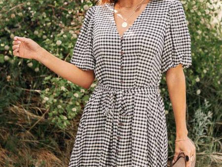 Carly Gingham Dress Fashion