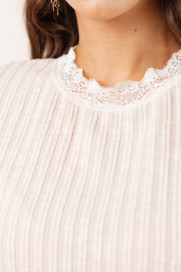 Celia Lace Detail Top Fashion