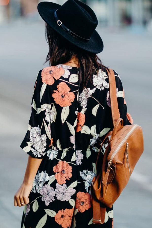 Hepburn Floral Jumpsuit - FINAL SALE Fashion