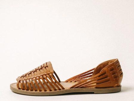 MIA Woven Flats in Brown Cheap