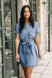 Girl Next Door Denim Dress For Sale