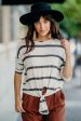 Tessa Striped Top-FINAL SALE Cheap