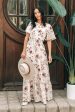 Tuscany Floral Maxi Dress Hot on Sale