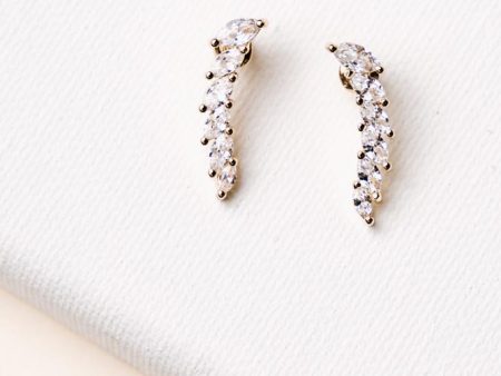 Crystal Wing Earrings Hot on Sale