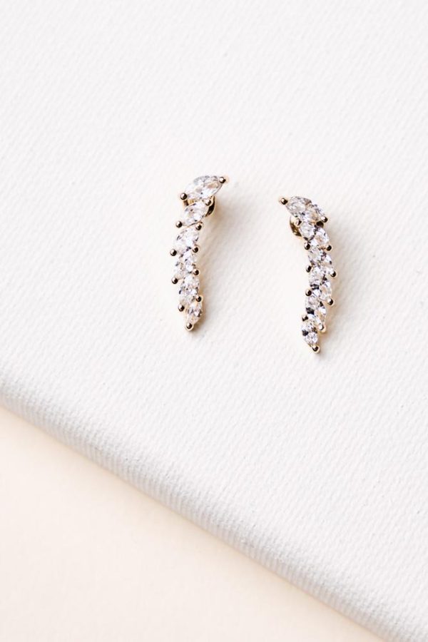 Crystal Wing Earrings Hot on Sale