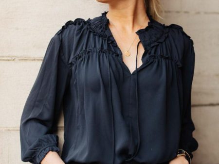 Nova Neck Tie Blouse Supply