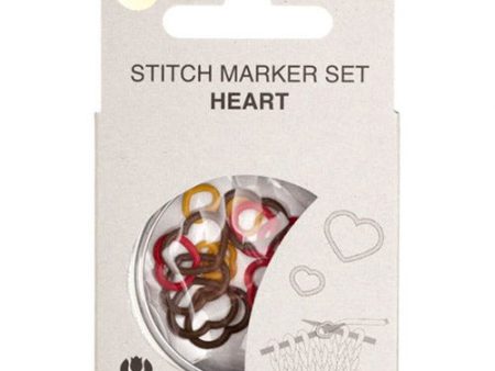 Tulip Heart Stitch Marker Set Online now