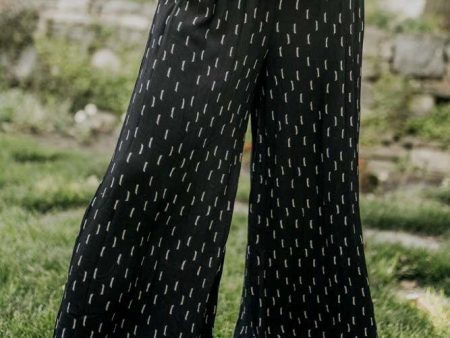 Bento Wide Leg Pants in Black Online Hot Sale