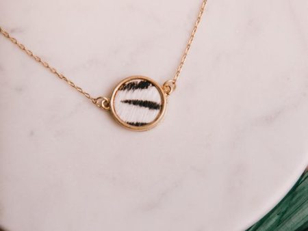 Zebra Print Pendant Sale