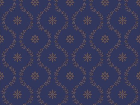 Cole & Son Wallpaper 88 3011.CS Clandon Navy For Discount