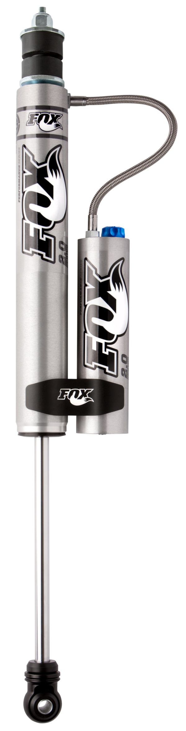 Fox 2.0 Factory Series 12in. Smooth Body Reservoir Shock w Stem Mount & CD Adj. (Alum) - Black on Sale